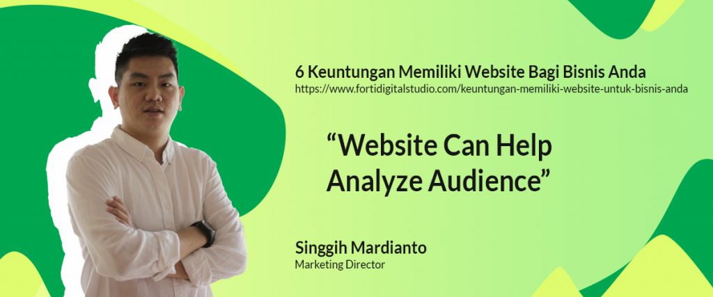 keuntungan memiliki website