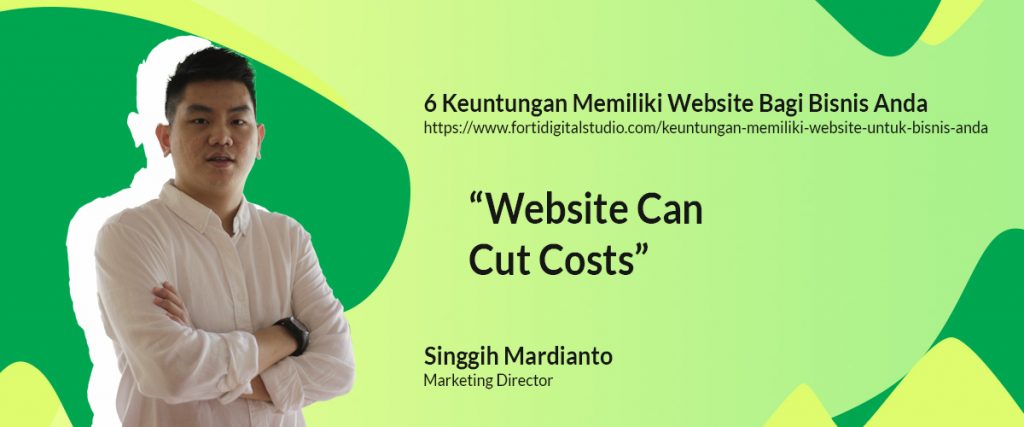 keuntungan memiliki website