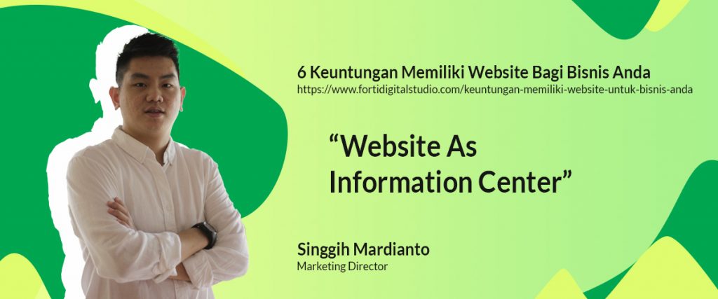 keuntungan memiliki website